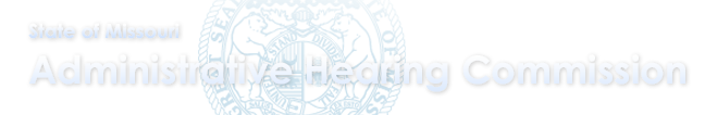 Administrative hearing Commission